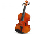 Brand new 4/4 acoustic matte tiger stripe violin set includes phonetic symbols sticker, tuner, 31801211