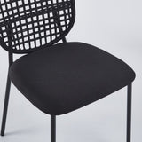 BLACK sennit chair,set of 4,dining chair,coffee chair W234P196521