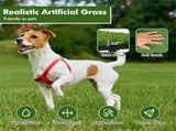 30 PCS 12" x 12 Interlocking Artificial Grass Tiles 98031228