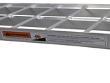 7.5ft Heavy Duty Three-section Aluminum Arched ATV UTV Ramp Silver 93428546
