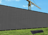 4'X50' Dark Grey HDPE Fence 11684043