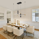 Javeriah 4 - Light Dimmable Kitchen Island Linear LED PendantUnable ship weekends, TK/TEMU 95025294