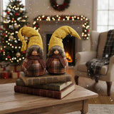 2PCS Set Christmas Gnomeations, Cute Fall Gnome Figurines for Christmas Thanksgiving Table 89568594