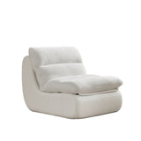 Modern Compressed Lounge Chair with Ottoman, Cozy Corduroy Recliner for Small Spaces, Living Room, 15564665