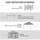 Outdoor Pop Up Canopy Gazebo 79642658