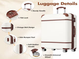 Hardshell Luggage Sets with Bags Lightweight Suitcase Double Spinner Wheels with TSA Lock ,Single N732P193485K