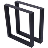 Square Table 28X 24" ,Wide Metal Table , Heavy Duty Steel Desk Table Leg Dining Table W46541485