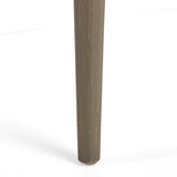 Outdoor Square Acacia Wood Table with Straight Legs, Gray 63258.00GRY