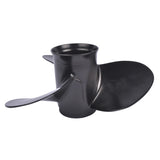 Black Boat Propeller 11.1" Diameter Fit for Tohatsu Nissan Outboard Engine 35hp 40hp 50hp 13 Spline 76729696