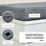 Shoe Bench with Storage Cabinets 82219097