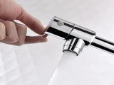 Brass Foldable Kitchen Faucet Rotatable Tap Only for Cold Water Chrome 38584869
