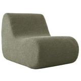 Mirod Elegant Accent Chair with Ottoman,Stylish Curved Design and Minimalist Lines for Ultimate N760P251232F