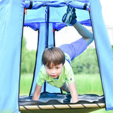 ZNTS Kids Climbing Dome with Canopy and Playmat - 10 ft Jungle Gym Geometric Playground Dome Climber Play 73714210