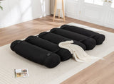 Adjustable Floor Sofa, Corduroy Lazy Sofa with Adjustable Straps for Versatile Configurations, W1170P365602