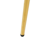 Shell shape green velvet bar chair, gold-plated metal chair legs, suitable for coffee shop, bar, W210P224254