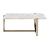 White and Champagne Coffee Table B062P189196