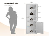 L-shaped 3-layer with single door double Z shape LED light strip front curved base feet Triammine 87790648
