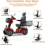 ZNTS mobility scooter for older people with low speed W1171124431