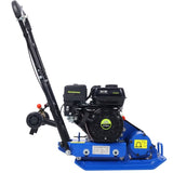 212cc 6.5HP 5600VPM Gas Vibration Compaction Force 20 x 14 inch Plate Compactor w/Built-in Wheel,EPA W465P146304