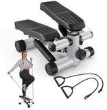 ZNTS Steppers for Exercise, Stair Stepper with Resistance Bands, Mini Stepper with 330LBS Loading 85403615