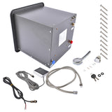RV Tankless Water Heater 42000 BTU Gas Water Heater Remote Control 15"x15" Black 24291195