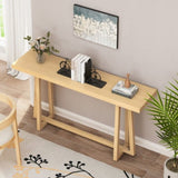 59.84'' Console Table, Stylish Rectangular Entryway Table, Outdoor Console Table for Patio, Sturdy W757P246484