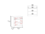 Cope kitchen Pantry in melamine with 2 doors and 1 drawer B128P485379