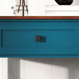 Farmhouse Style Console Table 2 Drawer and Bottom Storage Shelf for Entryway, Rustic Side Table W2557P271250