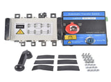 Industrial Automatic Transfer Switch 4P 100A 110V or 220V Plastic Copper Steel White and Black 51470068
