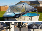 10 Foot Round Multifunctional All Weather Cover Pool Dome Enclosure for Outdoor Pools, Compatible 73376164