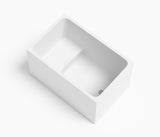 43" Acrylic Freestanding Bathtub with seat Spacious rectangle Shape, Gloss White Finish, Chrome W1675P225124