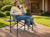 26" Tall Directors with Footrest, 4Portable Bar Height Folding Camping 58235426