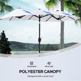 Outdoor beach umbrella /Double-sided Umbrella 83590773