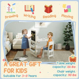 White 3 in 1 Kids Table and Chair Set 26880978