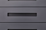 Rounded 3 drawer mobile filing simple style multifunctional legal/letter/A4 file storage W1247P248841