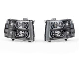 Headlights For 2007-2013 Chevy Silverado 1500 2500HD 3500HD Clear Projector 93903062
