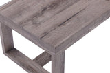 1pc Contemporary End Table Rustic Brown Gray Tan Finish Living Room Wooden Furniture B011P244347
