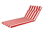 Outdoor Chaise Lounge Cushion, 80 in. x 26 in. x 3 in. Waterproof Fade-Resistant Patio Chair Pad for 58720707