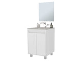 Saratoga Bathroom Cabinet with 2 Doors, White B128P314812