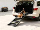 Black Folding Pet Car Ramp Foldable Dog Ramp for Large Medium Small Dogs 15675153