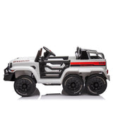 ZNTS 24V Ride On Car for Kids Battery Powered Ride On 4WD Toys with Remote Control,Parents Can Assist in W1396128715