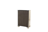 Antique Silver 1pc Chest Of Drawers Storage Bedroom Furniture Traditional Classic Style Chest B011P238882