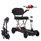 Manaul Folding Scooter M2085 Red For Senior's Easy Travel With Competitive Price GL-W2923P222554