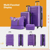 2 Piece Luggage Set with Bags Expanable Spinner Wheels ABS Lightweight Suitcase with TSA Lock N732P198745I