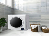GYJ40-88C1-E Compact Portable Household Clothes Dryer 2.6CUFT Drum Dryer with LED Display -White 84303647