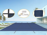 Inground Pool Safety Cover, 16x32ft Rectangle Winter Safety Pool Cover for Inground Swimming Pools, W465P203689