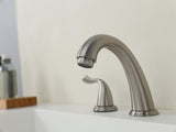Bathroom Faucet For bathroom Sink With Two Handles And Supply Lines - BN B2724P501228