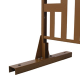 Outdoor & Indoor Privacy Metal Privacy 76" H48" W, Freestanding Decorative Privacy W465P193195