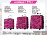Hardshell Luggage Sets 3 pcs Spinner Suitcase with TSA Lock Lightweight-20"24"28" Luggages 20111146