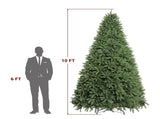 FCH 10ft Automatic Tree Structure PVC Material 1200 Lights Warm Color with Colorful 10 Modes with 75084216